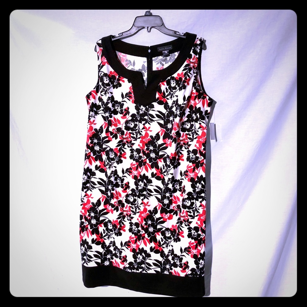 Jessica Howard floral sleeveless dress- size 18W